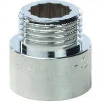 Удлинитель НВ 1/2'x15 мм, хромированный STOUT RG008Q0O7A1EHR Нижний Новгород