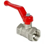 Кран 3/4' ВВ рычаг, N/P, никель 11Б27фт1М Valfex VF.214.NR1.034.N/P