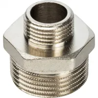 Ниппель НН 1'х1/2' переходной, никелированный STOUT RG008Q0OCNTMU5