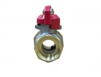 Кран шаровый Ду 25, НР-ВР 1' со сгоном, американка, бабочка Sanext О0000003720