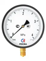 Манометр общетехнический осевой ТМ-510T.00 0...   0.1MPa 100мм G 1/2 кл.т 1.5 РОСМА 00000005988 Нижний Новгород