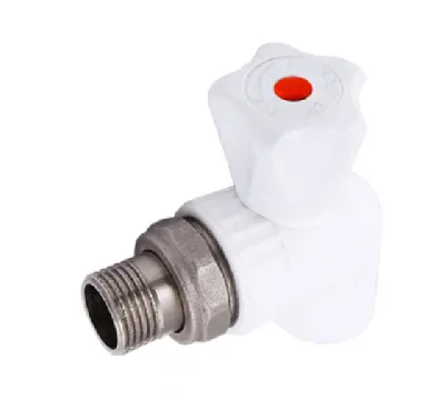 Кран для радиатора угловой 20 х 1/2' полипропиленовый PPR белый Valfex 10148020 Нижний Новгород