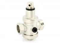 Редуктор давления Uni-fitt 3/4" В 0,5-6 бар PN25 с отверстием под аксиальный манометр 1/4" никел. Нижний Новгород