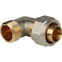 Угольник НР 1'x32 переходной, для металлопластиковых труб винтовой STOUT RG008S9DJ0O9M2