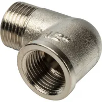 Угольник НВ 1/2' никелированный STOUT RG008Q0QS4J2OM Москва