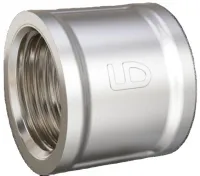 Муфта 1/2' ВР латунь никель LD Pride LD.67.502.15