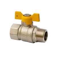Кран шаровый газовый 1/2'ВН ручка бабочка MVI BV.814.04 Нижний Новгород