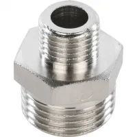 Ниппель НН никелированный 1/2'x1/4' STOUT RG008Q0OCNLVDC Нижний Новгород