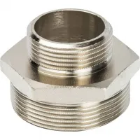 Ниппель НН 2'х1'1/4 переходной, никелированный STOUT RG008Q0OCONUVR Нижний Новгород