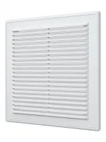 Решетка вентиляционная вытяжная, из ABS пластика  250x250 ERA 234
