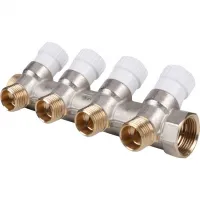 Коллектор распределительный 3/4', 4 отвода 1/2' STOUT RG008SFVPM6IB3 Нижний Новгород