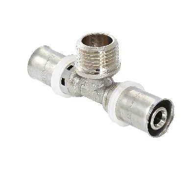 Тройник пресс 26 х 3/4' НР VALTEC IV2332605