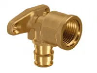 Водорозетка 20х1/2' ВР для труб PE-Xa, латунь Usystems 1135788