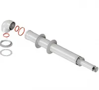 Комплект дымохода АНТИЛЕД 60/100 - 1220мм в комплекте фланец Rommer RG0091CSP6GBQB Нижний Новгород