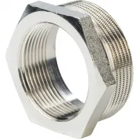 Футорка НВ 2'х1'1/2 никелированная STOUT RG008Q0RUJ321E