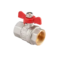 Кран шаровой 1/2' ВВ ручка бабочка MVI BV.513.04 Нижний Новгород