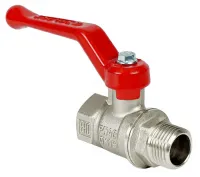 Кран 1/2' ВН рычаг, N/P, никель 11Б27фт1М Valfex VF.215.NR1.012.N/P Нижний Новгород