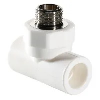 Тройник комбинированный 32x3/4' НР полипропиленовый PPR VALTEC PV7333205