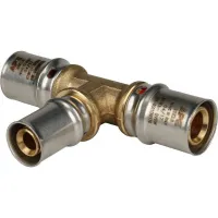 Тройник переходной 20х16х20 для металлопластиковых труб прессовой STOUT RG008S9BH062NN Нижний Новгород