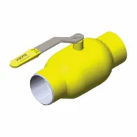 Кран шаровой 11с10фт КШГ 70.002.015  стальной для газа станд. проход DN 015 PN 16 под приварку с рукояткой BROEN 9467858 Нижний Новгород