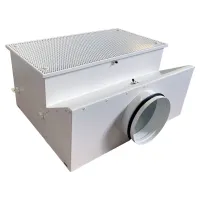 Корпус HEPA фильтра, потолочный в гигиеническом исполнении 610х305х150, H150-652х347, боковое подключение D200 Naveka F0000043498 Нижний Новгород