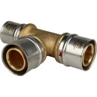Тройник переходной 32x32x26 для металлопластиковых труб прессовой STOUT RG008S9C1H6OGA Нижний Новгород