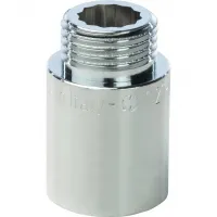 Удлинитель НВ 1/2'x30 мм, хромированный STOUT RG008Q0O7A8PIC Нижний Новгород
