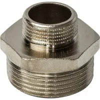 Ниппель НН 1'1/4х3/4' переходной, никелированный STOUT RG008Q0OCO7LER