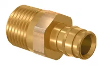 Штуцер 20х3/4' НР для труб PE-Xa, латунь Usystems 1135754 Нижний Новгород