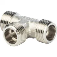 Тройник ННН 3/4'х3/4'х3/4' никелированный STOUT RG008Q0QSTPKHA Москва