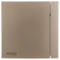 Вентилятор накладной Silent-100 CRZ Champagne Design 4С с таймером Soler & Palau 03-0103-174