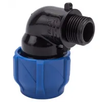 Отвод компрессионный присоединительный ПНД НР 20х1/2 (180/45) Valfex 1210012420012 Нижний Новгород