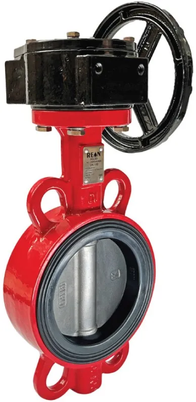 Дисковый поворотный затвор с редуктором REON тип RSV79 DN 40  (диск из нерж. стали AISI316 ) Нижний Новгород