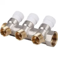 Коллектор распределительный 3/4', 3 отвода 1/2' STOUT RG008SFVPKN72K