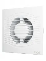 Вентилятор осевой вытяжной с обратным клапаном D100 DiCiTi 4187