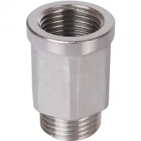 Удлинитель 1/2'x1/2' ВН шестигранный никелированный STOUT RG008T5OFJLN4M