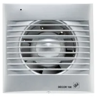 Вентилятор накладной Decor 100C Silver Soler & Palau 03-0103-021