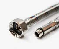 Подводка для смесителя нерж.сталь М10х18-1/2 40 см Valfex S/S M10*18-F1/2" 40 сm