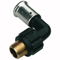 Угольник НР 63х2' 90 град., ПВДФ пресс Henco 5PK-6310