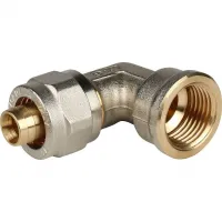 Угольник ВР 1/2'x16 переходной, для металлопластиковых труб винтовой STOUT RG008S9DJ297ET