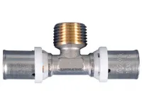 Тройник пресс 20х1/2' НР MVI PF.543.050405