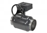 Кран шаровой WW DN300 PN25 WG (приварной, с редуктором, стандартный проход) Ридан 065N0166GR