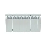 Радиатор алюминиевый Alpha 350 10 секций RAL 9016 (белый) Ogint