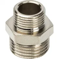 Ниппель НН 1/2'х3/8' переходной, никелированный STOUT RG008Q0OCNNV5J Нижний Новгород