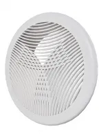 Решетка вентиляционная круглая D200 приточно-вытяжная, из ABS пластика, с фланцем D160 ERA 4090