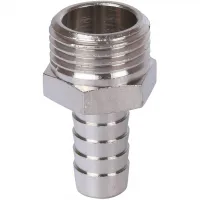 Штуцер НР никелированный 1/2'x12 STOUT RG008T5Q75HSA0