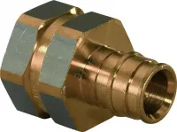 Штуцер 25х1'ВР, латунь Usystems 1136018 Нижний Новгород