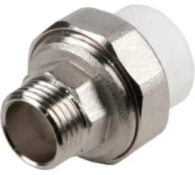 Муфта разъемная 40 х 1 1/4' НР полипропиленовая PPR белая Valfex 10156032 Нижний Новгород
