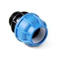 Муфта с наружной резьбой 40x1 PRO AQUA 71040000000M100