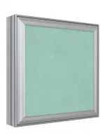 Люк под плитку ревизионный, алюминиевый, съемный 200х200 EVECS D2020ceramo base